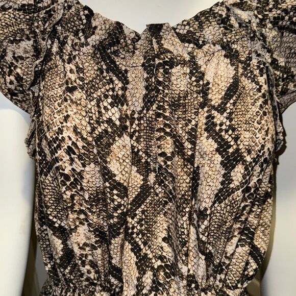 FIGUE python  Print Midi Length Dress - Picture 4 of 10